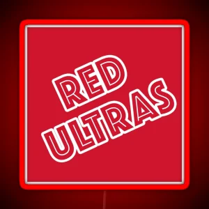 RED ULTRAS Aberdeen RGB Neon Sign