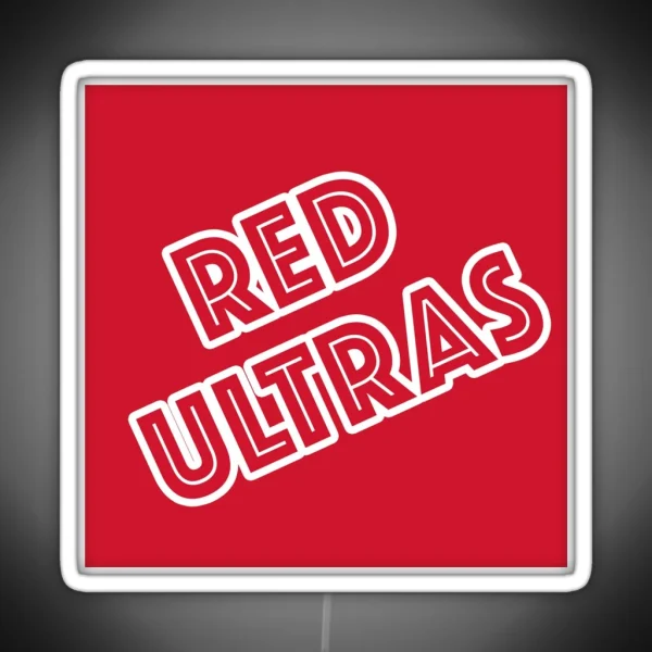 RED ULTRAS Aberdeen RGB Neon Sign