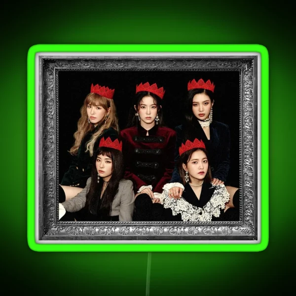 Red Velvet Peekaboo RGB Neon Sign
