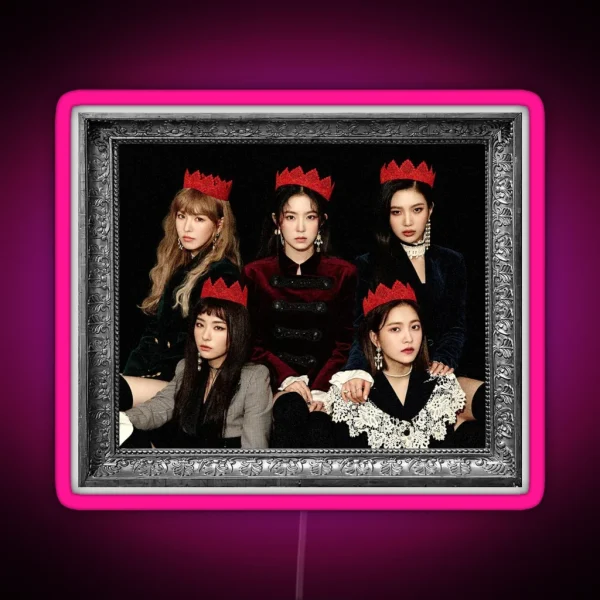 Red Velvet Peekaboo RGB Neon Sign