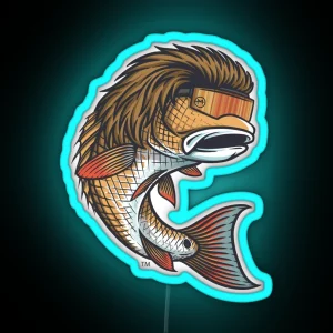 Redfish Mullet RGB Neon Sign