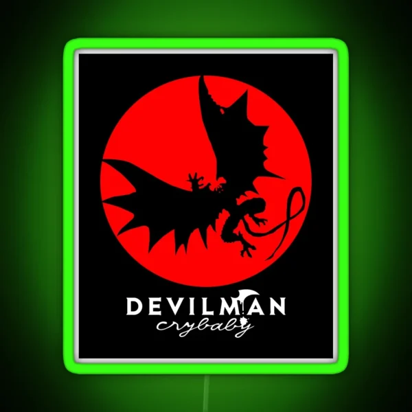 Redmoon Devilman RGB Neon Sign