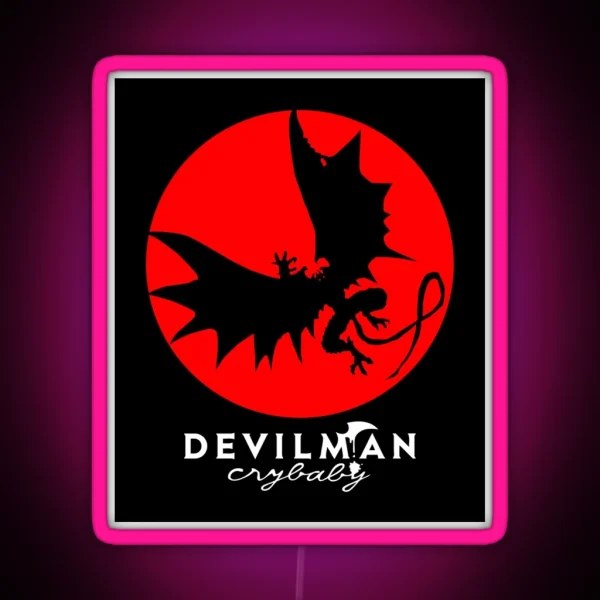 Redmoon Devilman RGB Neon Sign