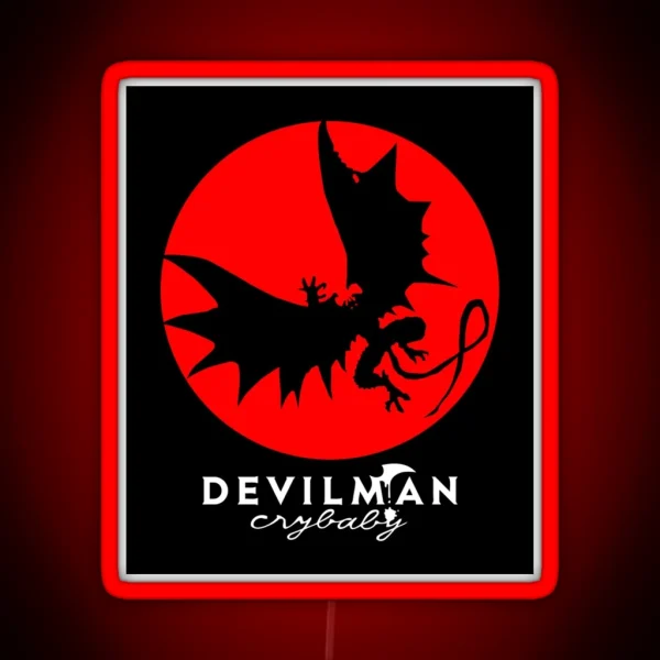 Redmoon Devilman RGB Neon Sign