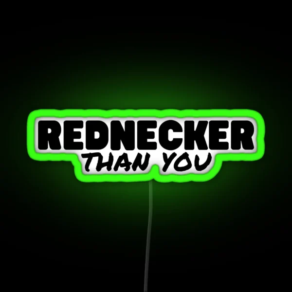 Rednecker RGB Neon Sign