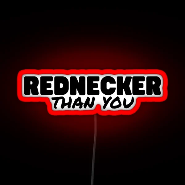Rednecker RGB Neon Sign
