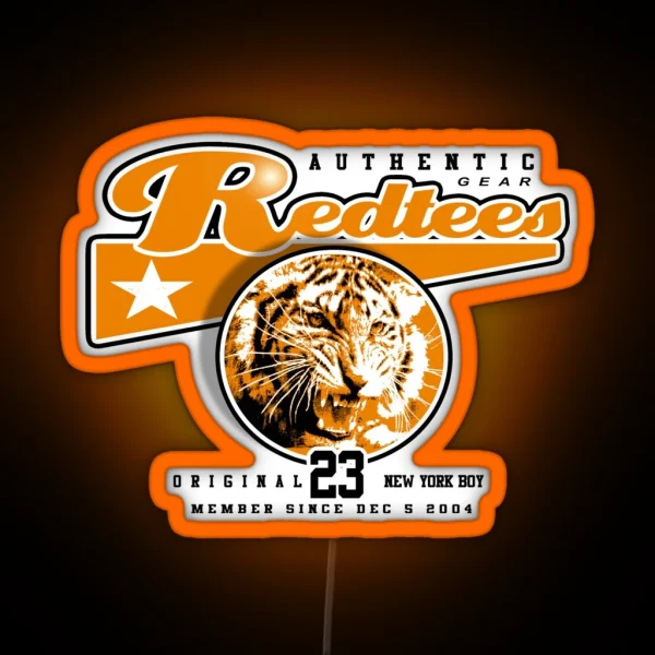 Redtees Tiger Growler RGB Neon Sign