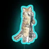'Reed Meowtet Guster RGB Neon Sign - Blue'