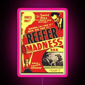 Reefer Madness RGB Neon Sign