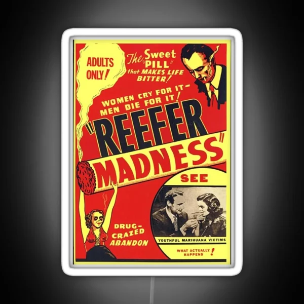Reefer Madness RGB Neon Sign