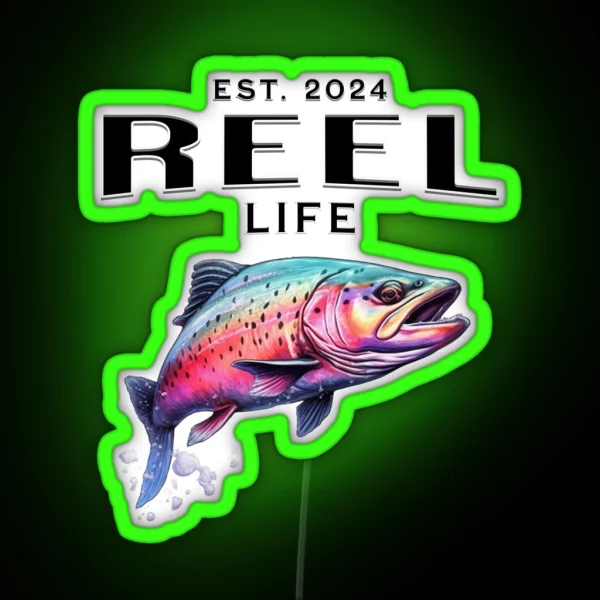 Reel Life RGB Neon Sign
