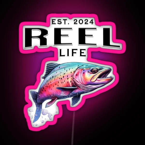 Reel Life RGB Neon Sign
