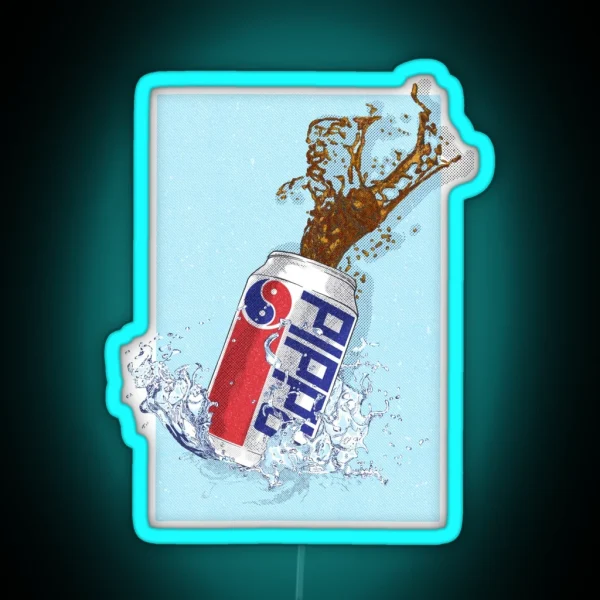 Refreshing Pippu RGB Neon Sign