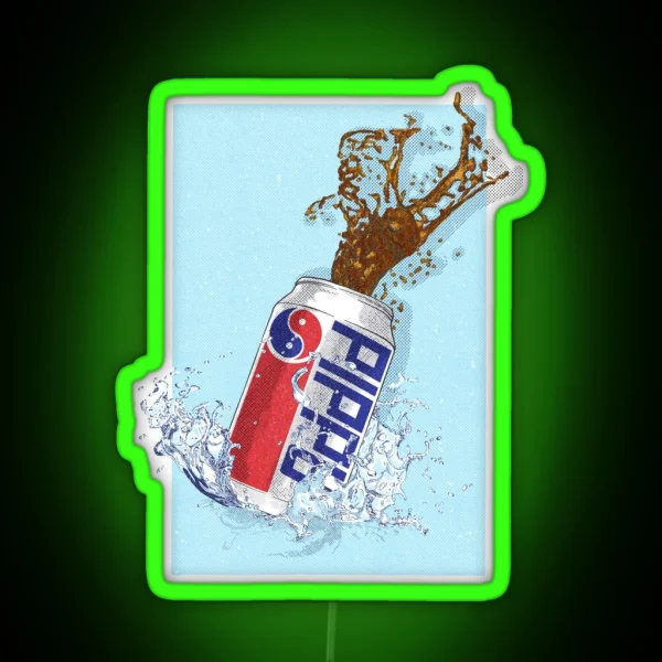 Refreshing Pippu RGB Neon Sign