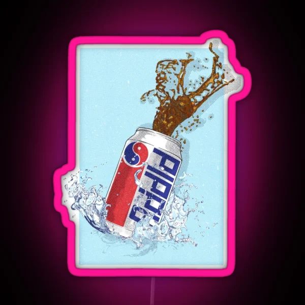 Refreshing Pippu RGB Neon Sign