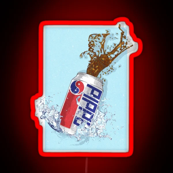Refreshing Pippu RGB Neon Sign