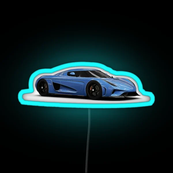 Regera Cartoon RGB Neon Sign