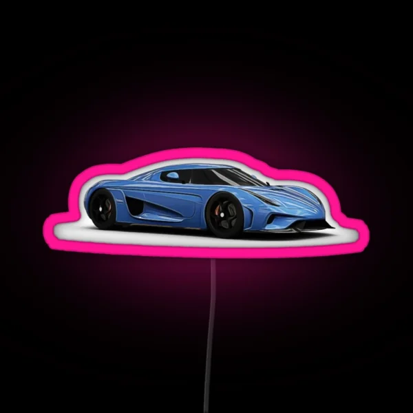 Regera Cartoon RGB Neon Sign