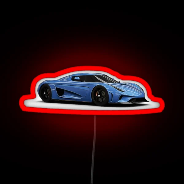 Regera Cartoon RGB Neon Sign