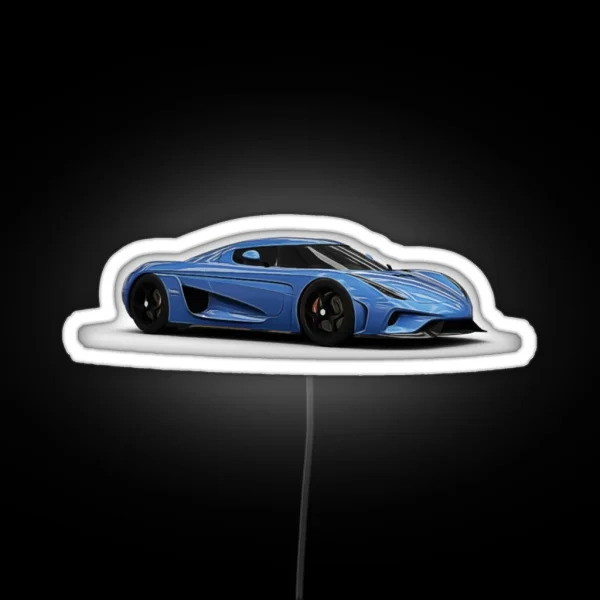 Regera Cartoon RGB Neon Sign