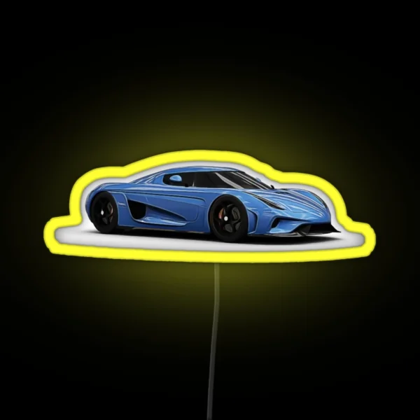 Regera Cartoon RGB Neon Sign
