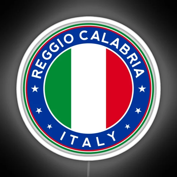 Reggio Calabria Italy RGB Neon Sign