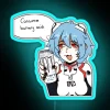 Rei Ayanami Love Monster Ultra Neon Sign RGB Blue