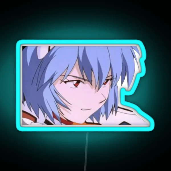 Rei Ayanami RGB Neon Sign