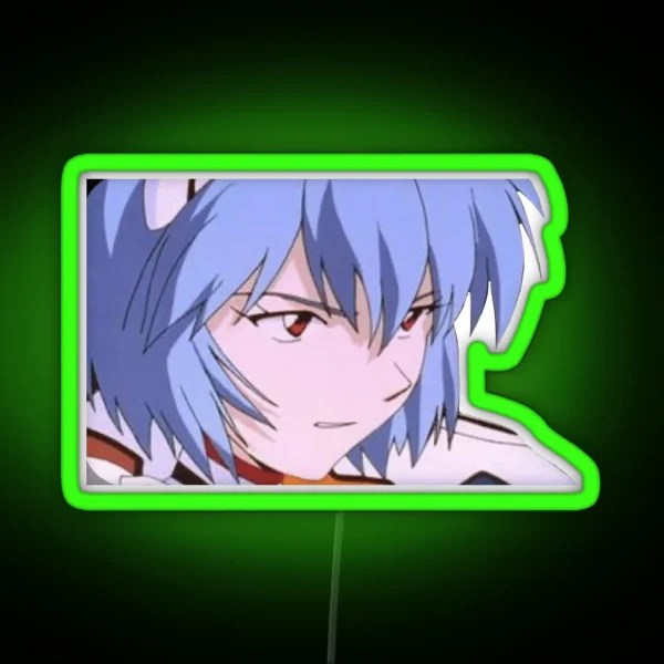 Rei Ayanami RGB Neon Sign