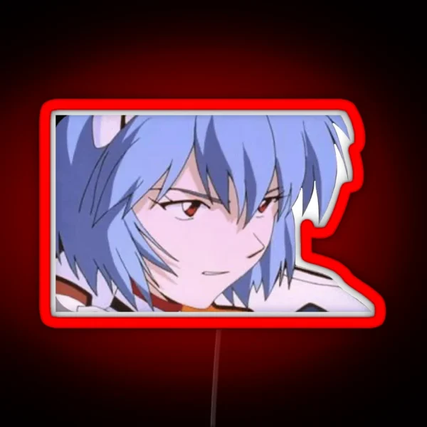 Rei Ayanami RGB Neon Sign