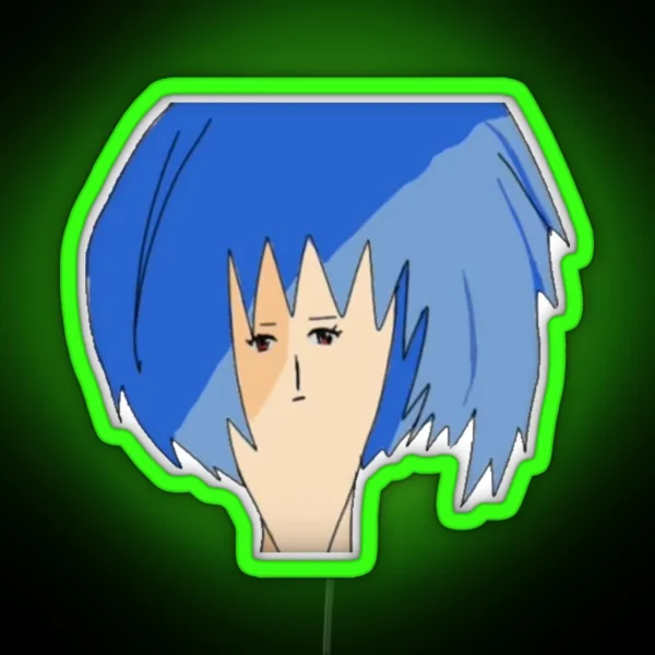 Rei Face RGB Neon Sign