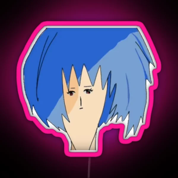 Rei Face RGB Neon Sign