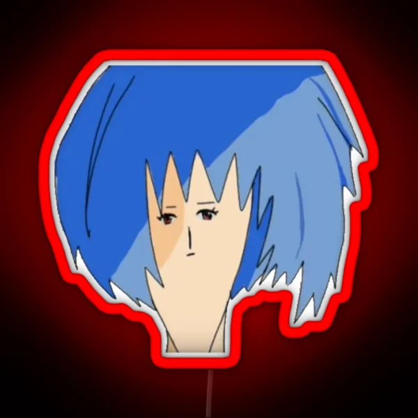 Rei Face RGB Neon Sign