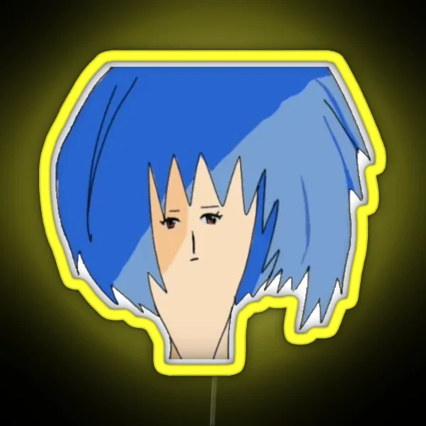 Rei Face RGB Neon Sign