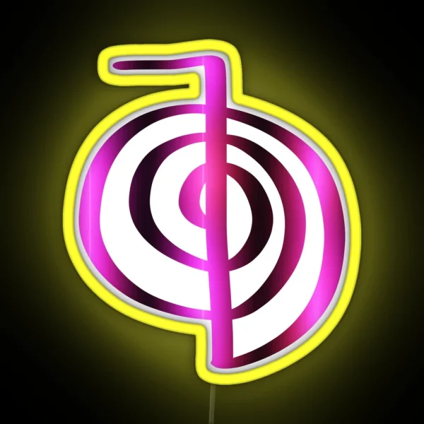 Reiki Power Led RGB Neon Sign