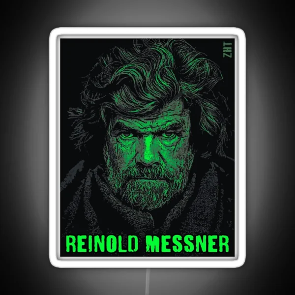 Reinhold Messner RGB Neon Sign