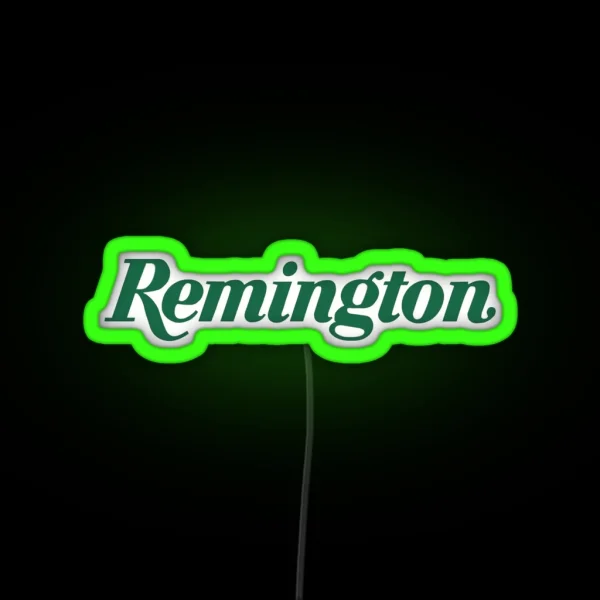 Remington Logo RGB Neon Sign