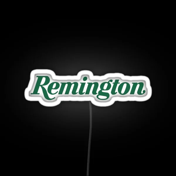 Remington Logo RGB Neon Sign