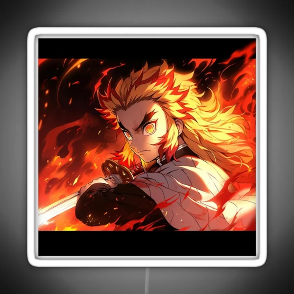 Rengoku Demon Slayer RGB Neon Sign