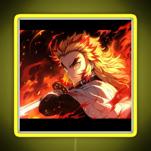 Rengoku Demon Slayer RGB Neon Sign
