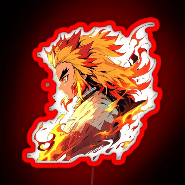 Rengoku Demon Slayer RGB Neon Sign