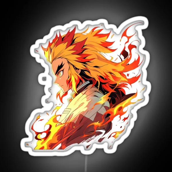 Rengoku Demon Slayer RGB Neon Sign