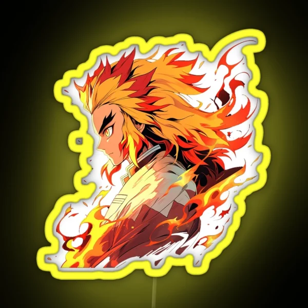 Rengoku Demon Slayer RGB Neon Sign