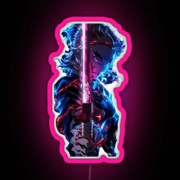 Rengoku Demon Slayer RGB Neon Sign