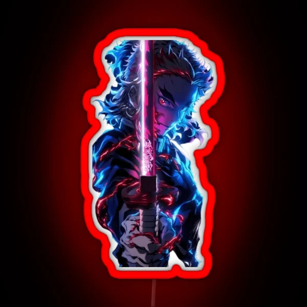 Rengoku Demon Slayer RGB Neon Sign