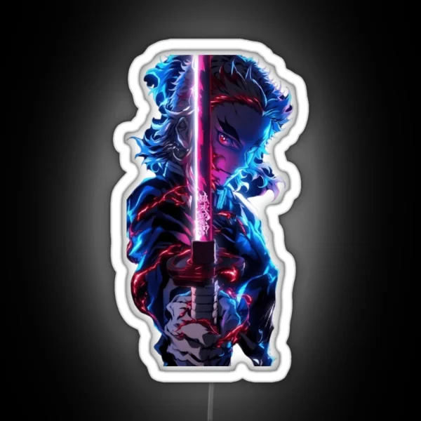 Rengoku Demon Slayer RGB Neon Sign