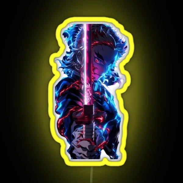 Rengoku Demon Slayer RGB Neon Sign