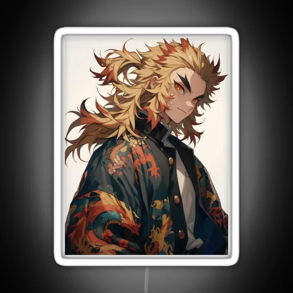 Rengoku Kyojuro Demon Slayer 12 RGB Neon Sign