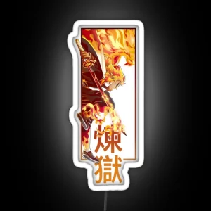 Rengoku Kyojuro Demon Slayer RGB Neon Sign