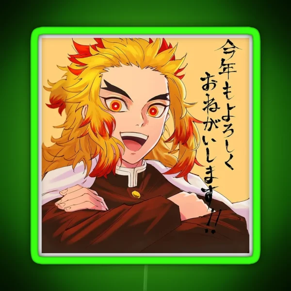 Rengoku RGB Neon Sign
